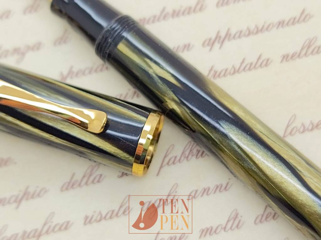 VISCONTI RAGTIME - 1990S - NOS - olive green | Tenpen - By Letizia